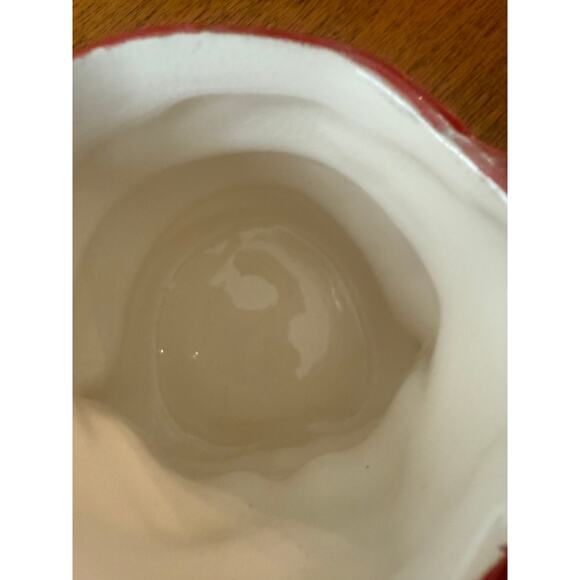 Vintage hand painted Santa Claus mugs - 70s - Christmas - unique - 8 oz - Picture 9 of 16